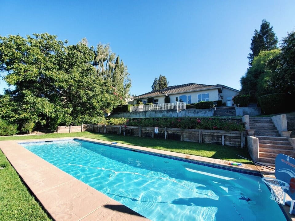back of house view from Pool deck