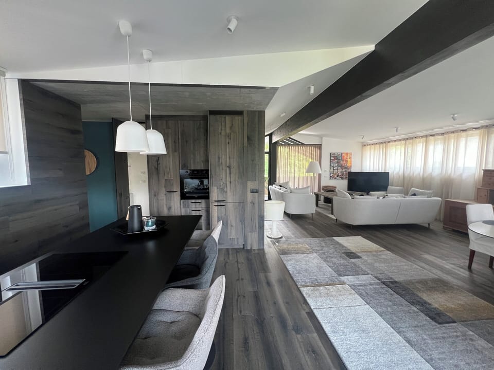 Luxury Penthouse, 2 Bedrooms, Non Smoking | Living area | Flat-screen TV