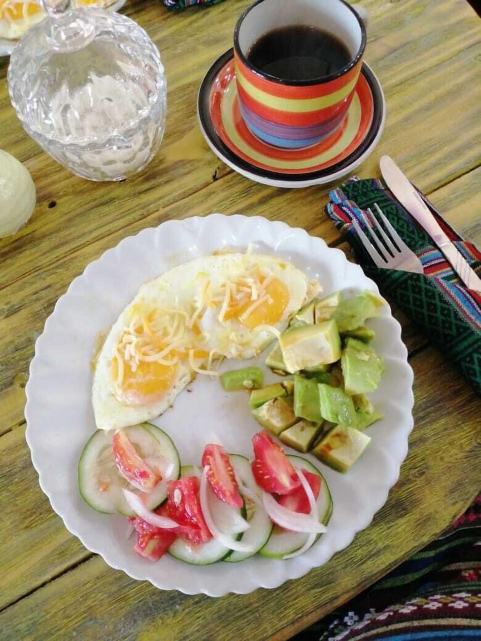 Daily cooked-to-order breakfast for a fee