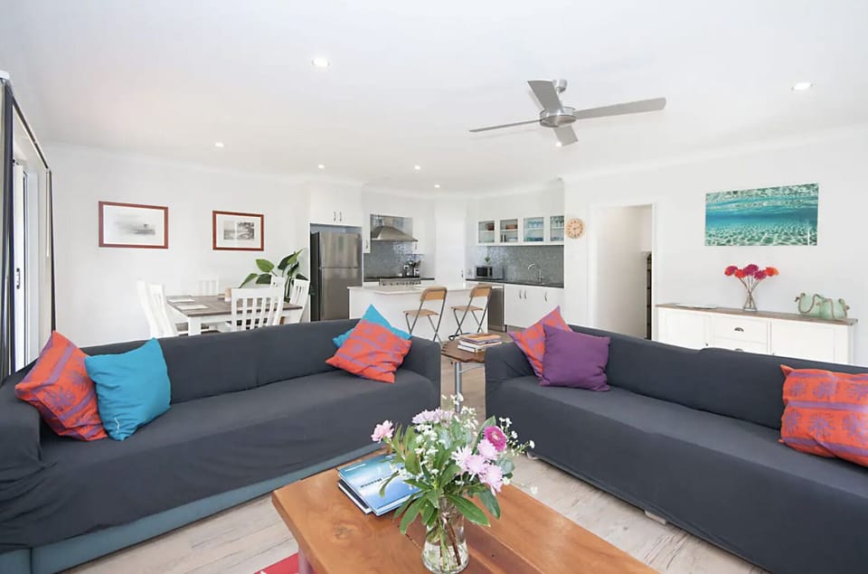 Open concept living area
