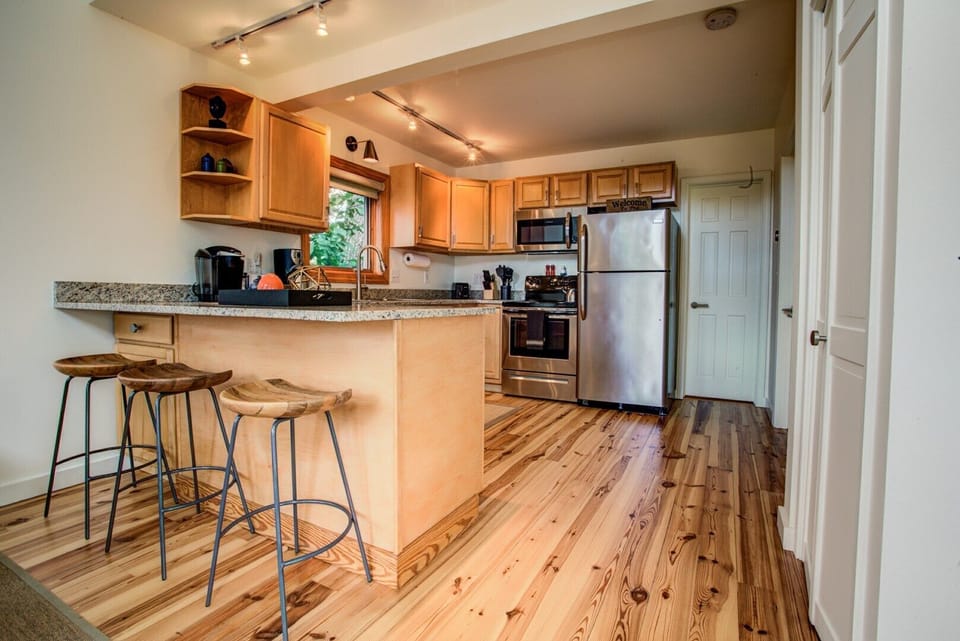 Cottage kitchen view