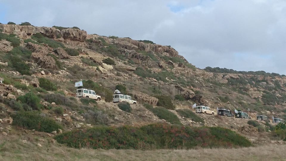 Jeep Safari through Akamas, Winter 2019.