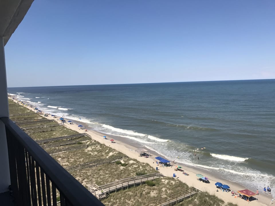 Northern view from the balcony
