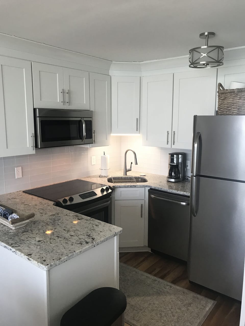 All new and fully stocked  kitchen
