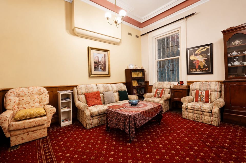 Lobby sitting area