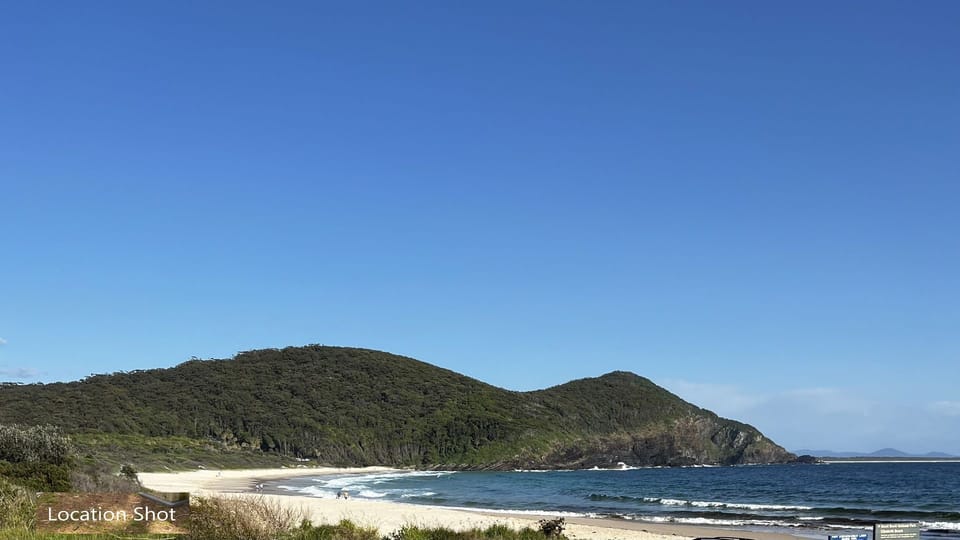 Scenic Beach and Headland View