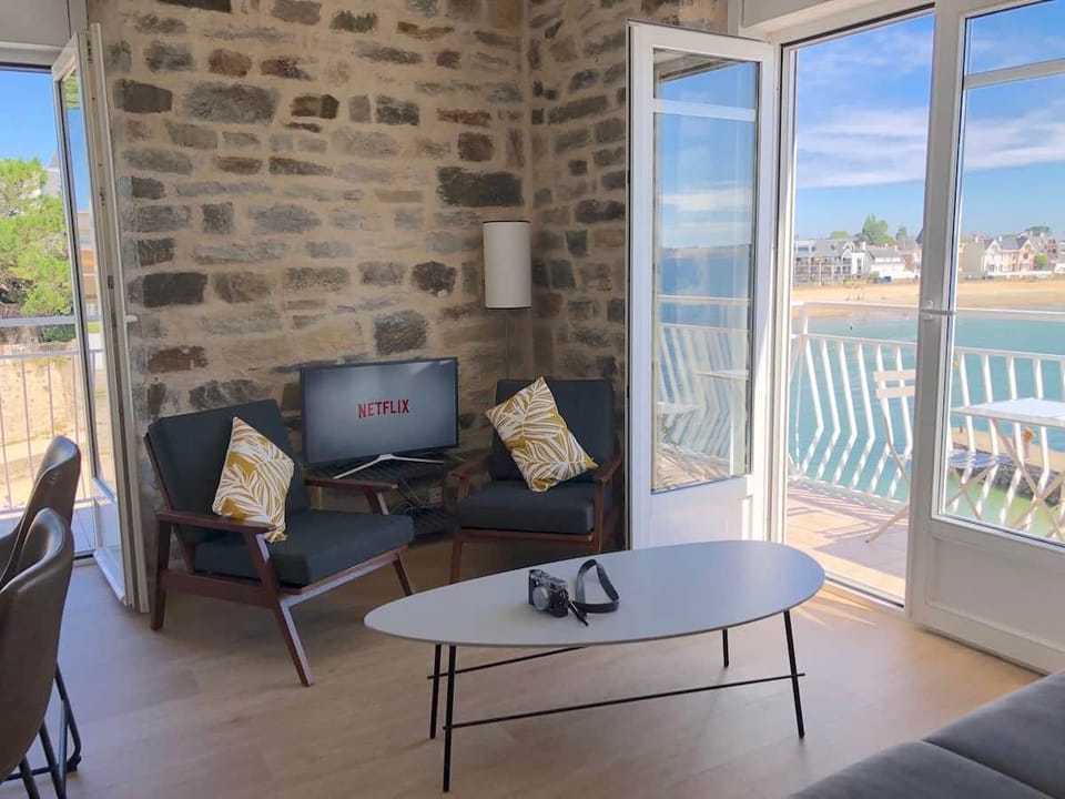 Vue mer et vue plage