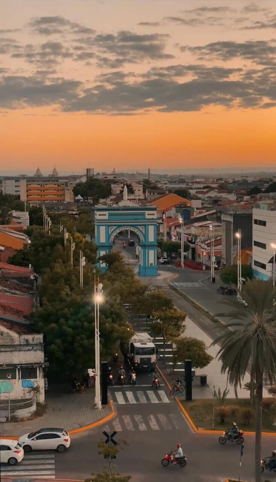 City view from property
