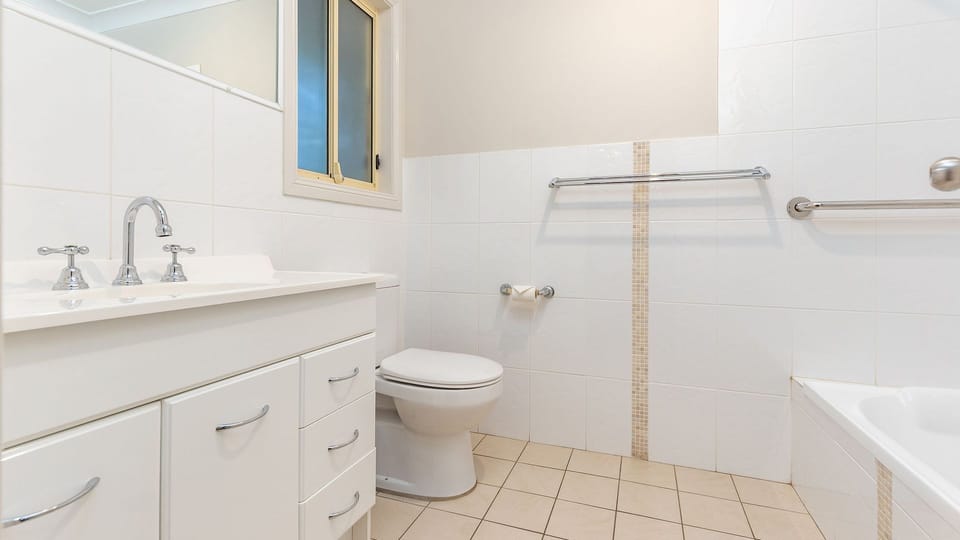 Bathroom with Sink and Toilet
