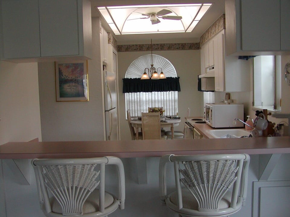 View of Kitchen from Living room