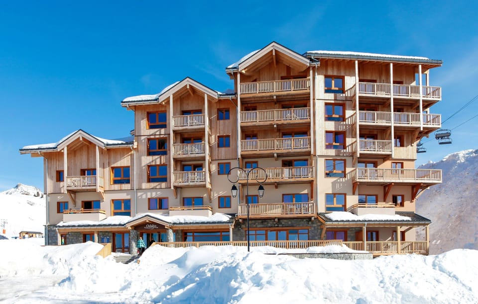 Enjoy stunning surrounding mountain views.