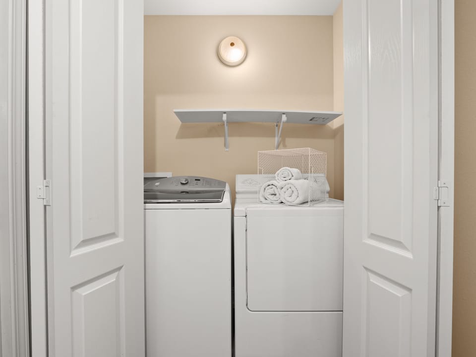 Not that you came to the lake to wash clothes, but just in case the need arises.