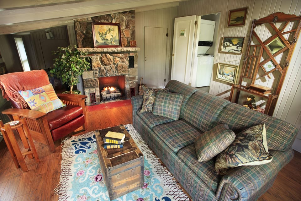 The living area.