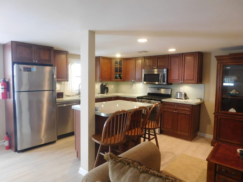 Fully equipped kitchen