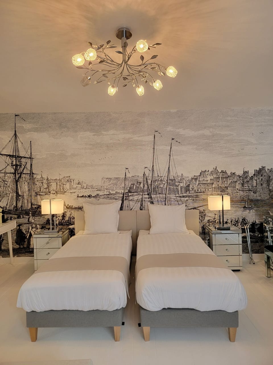 Design Double or Twin Room, Private Bathroom, Garden View (avec parking)