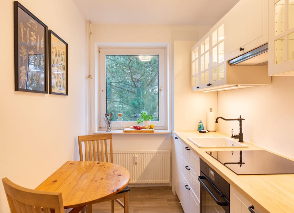 Kitchen in holiday apartment  Lürßen in Wittduen on the island Amrum