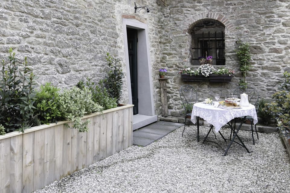 Garden and main entrance