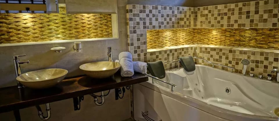 Deluxe Suite | Bathroom | Free toiletries, towels, soap, shampoo