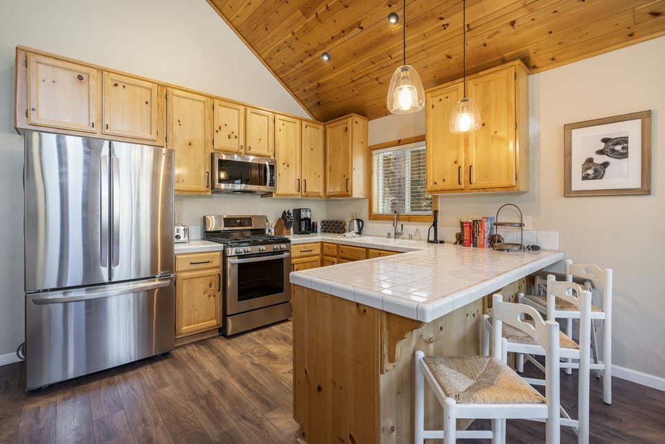 New appliances in the kitchen