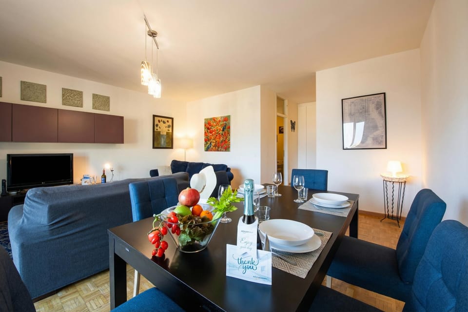 Living and dining room