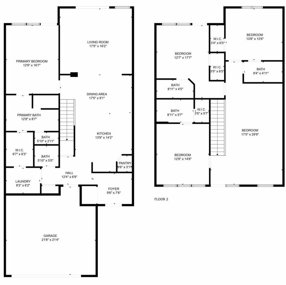 House, Multiple Beds (A Gathering Place) | Floor plan