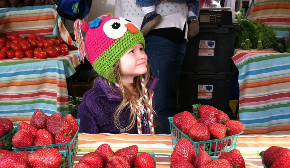 Weekly Farmer's Market is a few blocks away