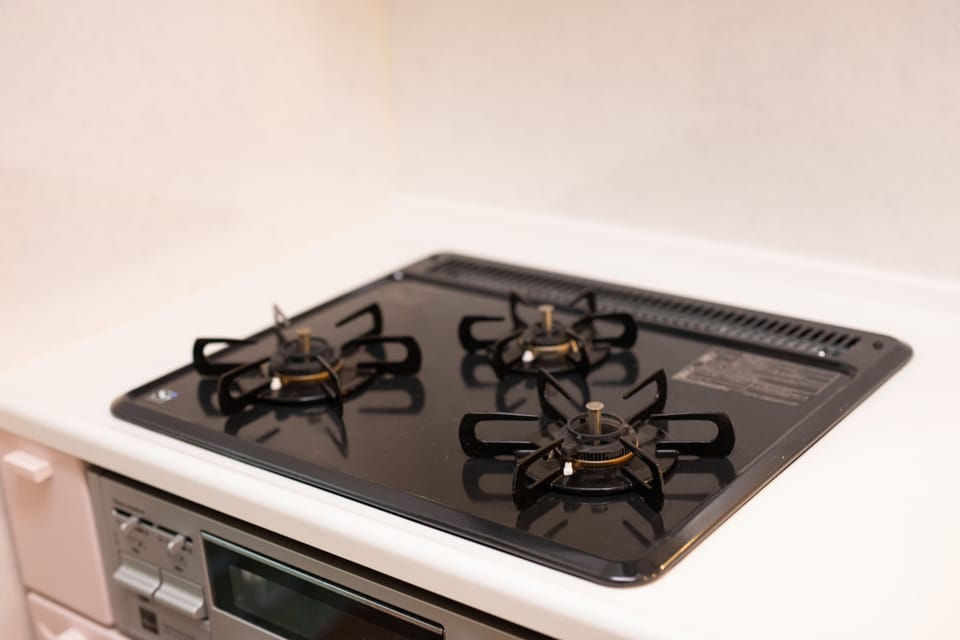 Pine House in ISHIGAKI | Private kitchenette | Fridge, microwave, stovetop, dishwasher