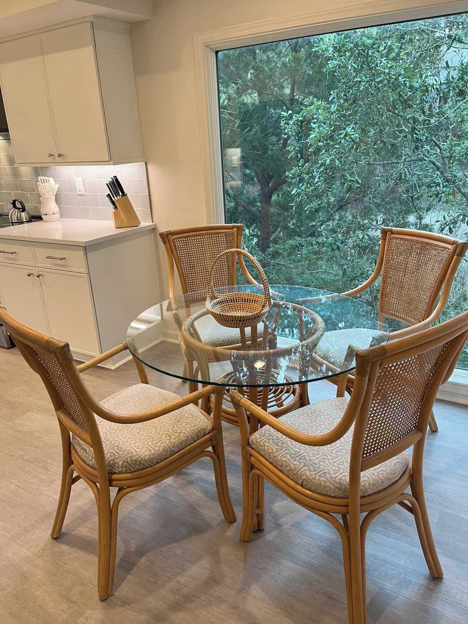 Eat-in Kitchen with beautiful Marsh View