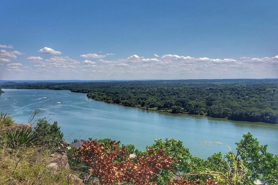View of Lake LBJ from Lookout Point in Kingsland!