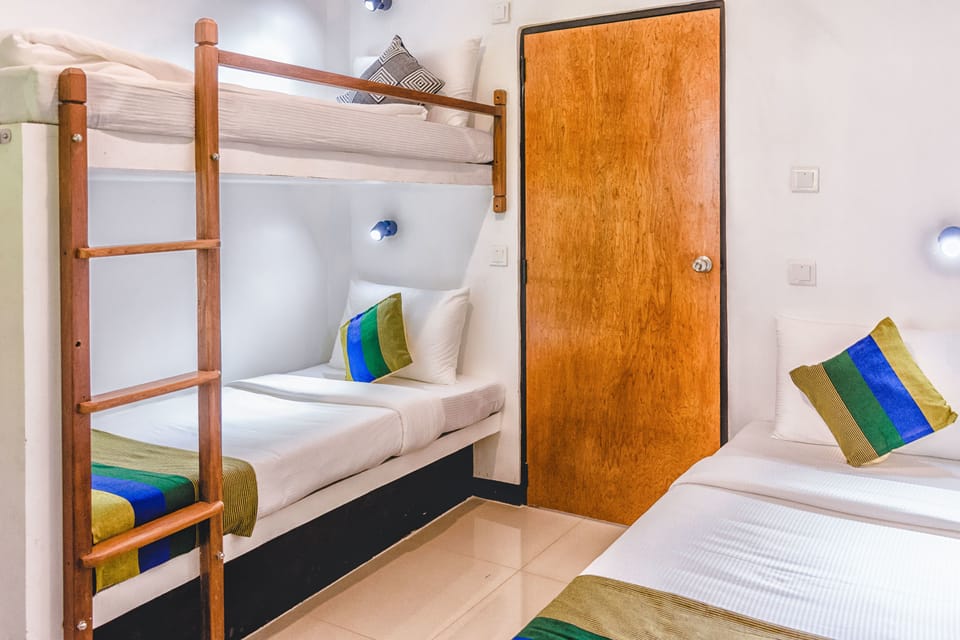 Standard Triple Room, Garden View | 3 bedrooms, iron/ironing board (on request), WiFi (free), bed sheets