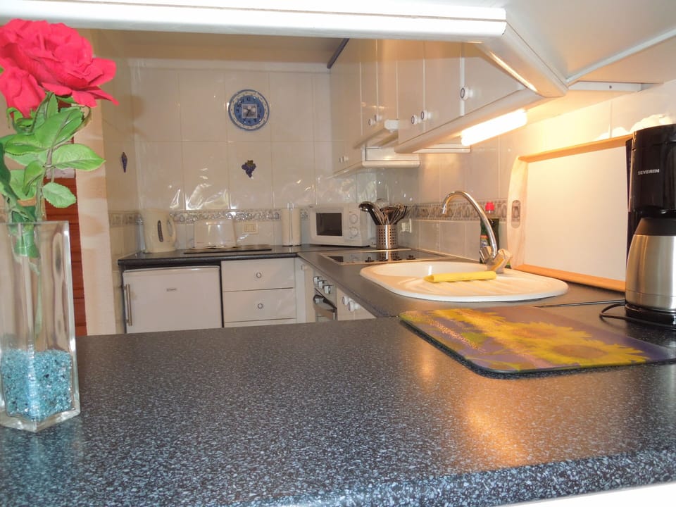 View into the kitchen