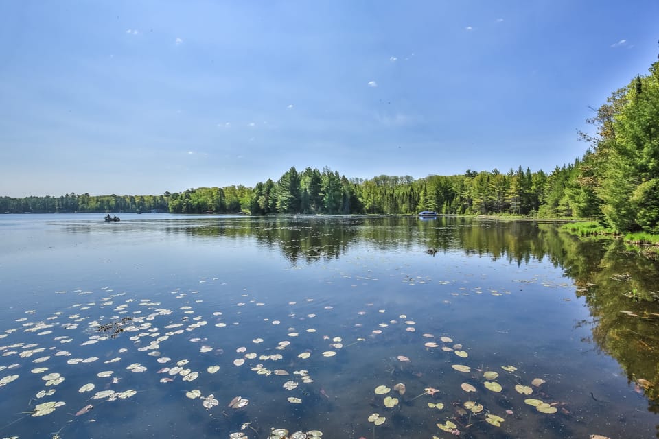 Little St. Germain Lake is well known for it's great fishing!