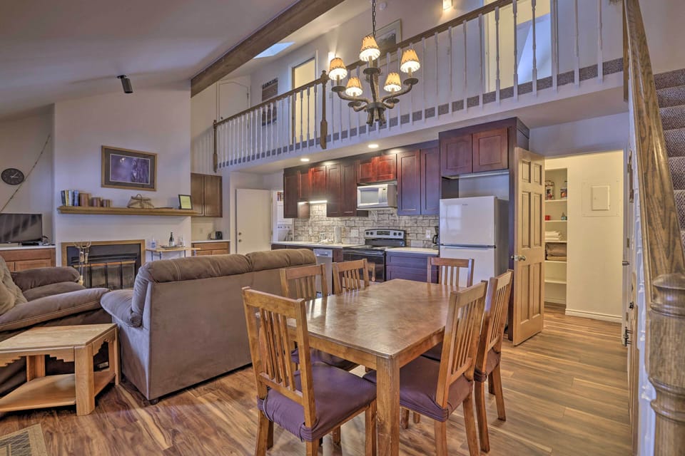 Living Area | Free WiFi | Wood-Burning Fireplace