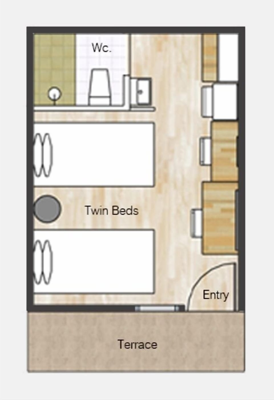 Comfort Studio | 2 bedrooms, in-room safe, individually decorated, desk