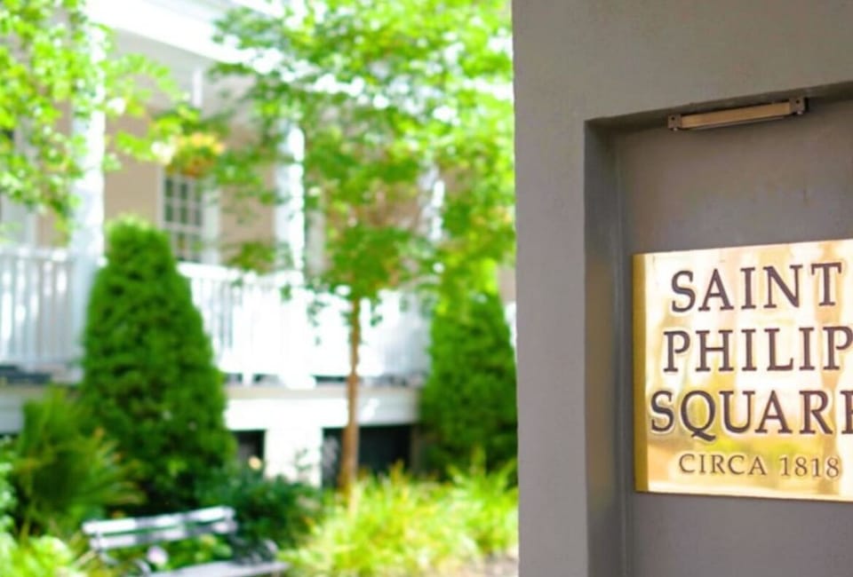 Entrance to St. Philip Square