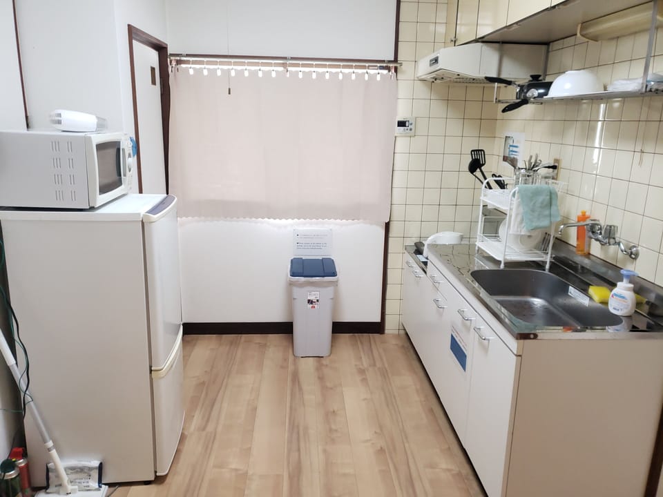Standard Double Room | Private kitchen | Fridge, microwave, stovetop, electric kettle
