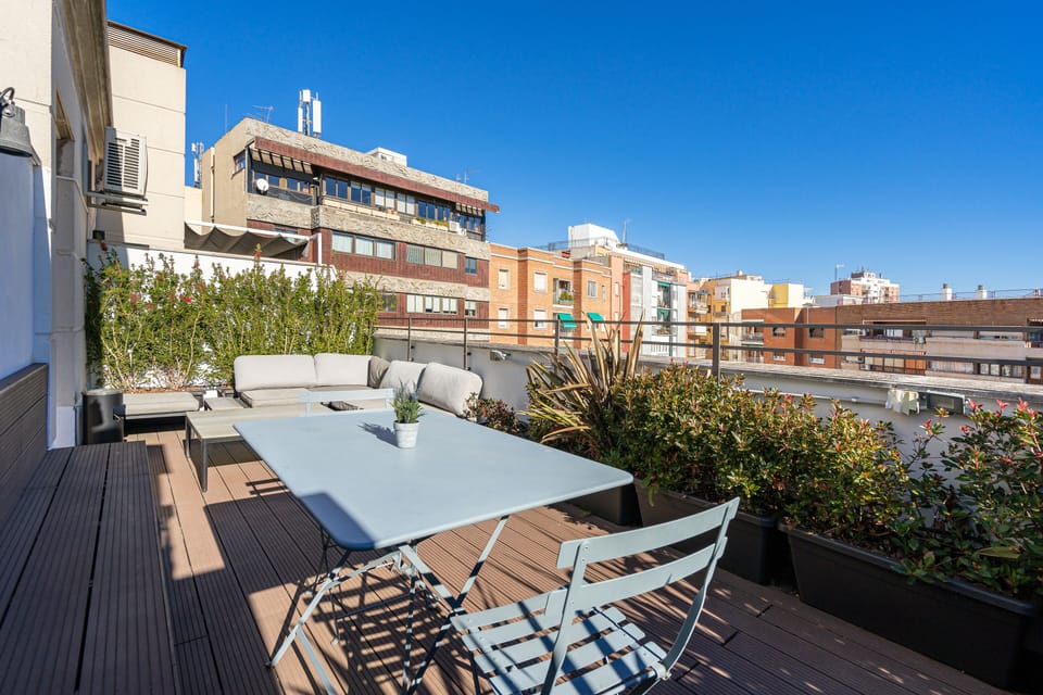 Rooftop terrace