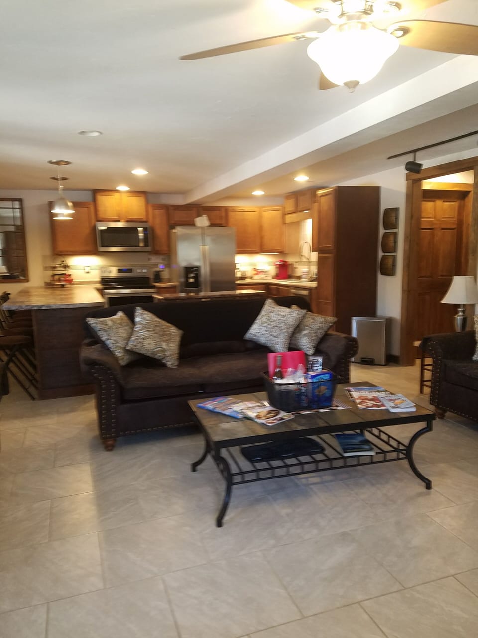 open family room 