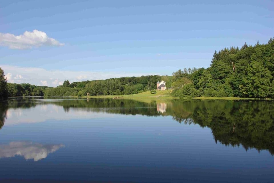 Lake of Domaine de Vau Rozet