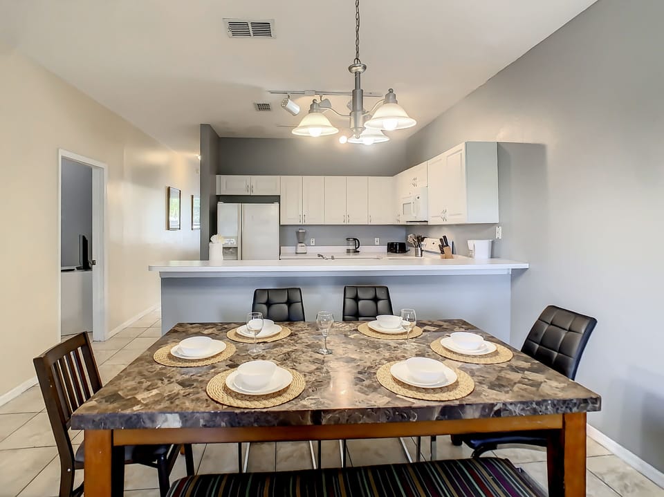 Dinning and kitchen