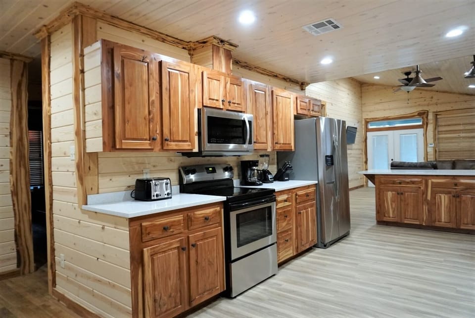 Modern Appliances and Custom Cabinets