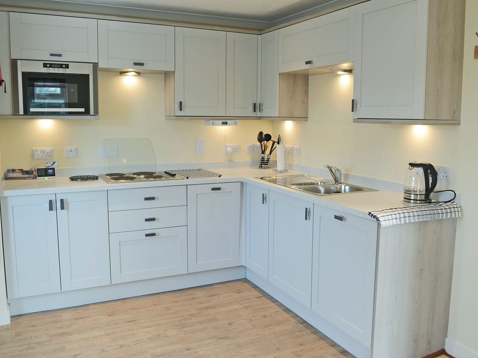 Generous sized kitchen area | Harland Cottage, Castletown, near Thurso
