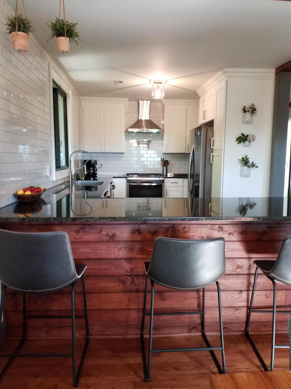 everything you need with dining seating for 12 upstairs!