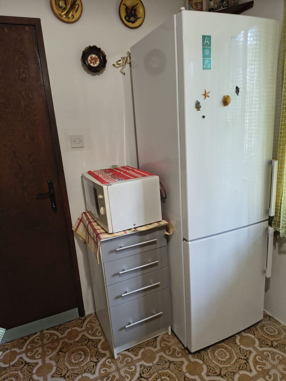 Apartment (A1) | Private kitchen | Espresso maker, fridge, oven, stovetop