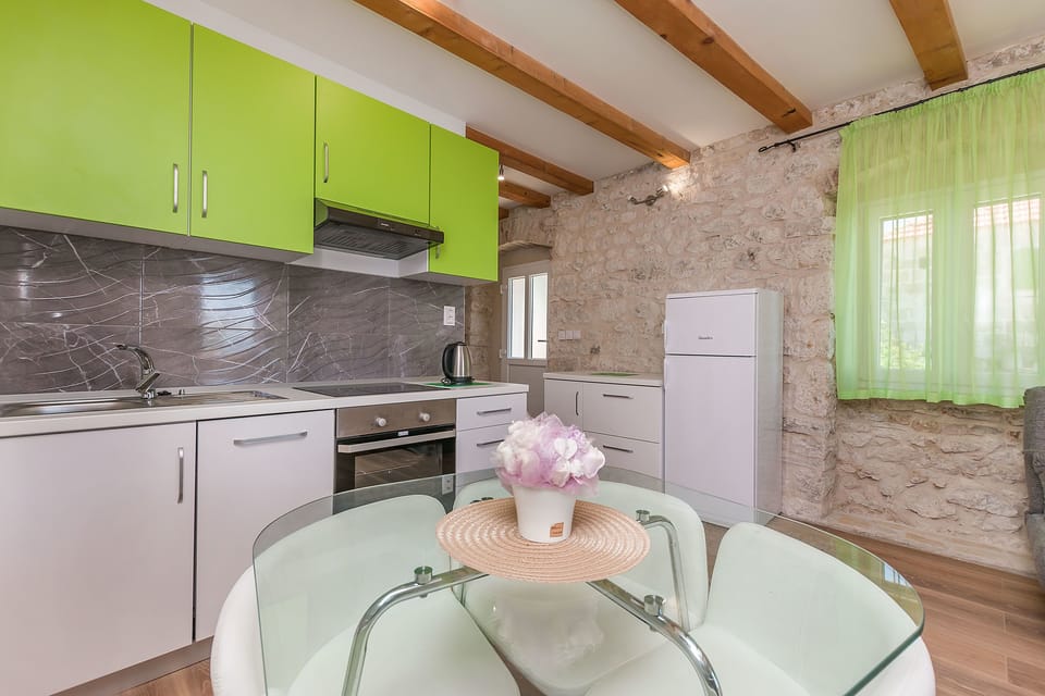 House | Private kitchen | Fridge, microwave, oven, stovetop