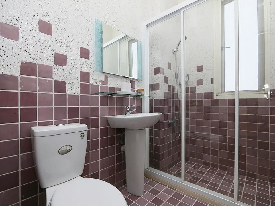Triple Room | Bathroom | Shower, free toiletries, hair dryer, slippers