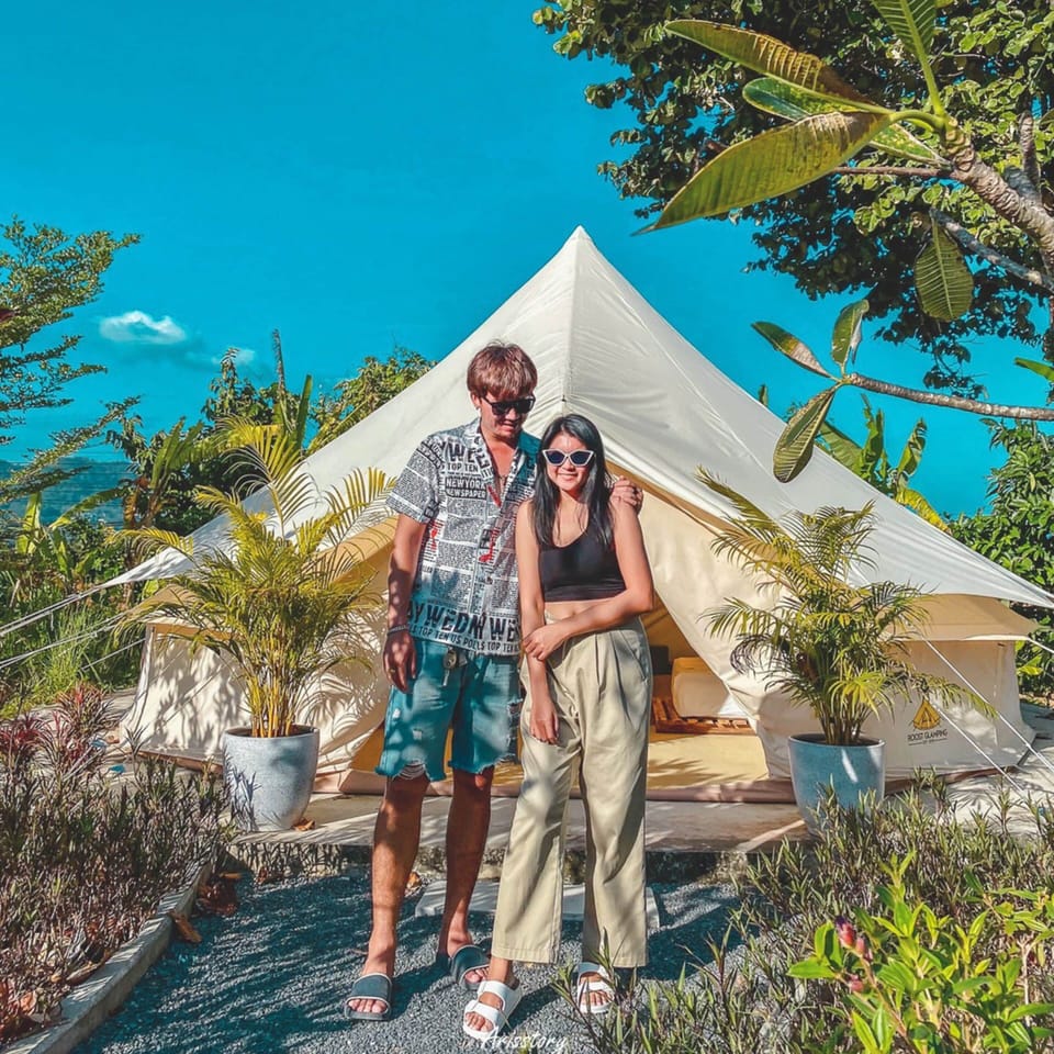 One bed in three beds shared tent | In-room safe, rollaway beds, free WiFi, bed sheets