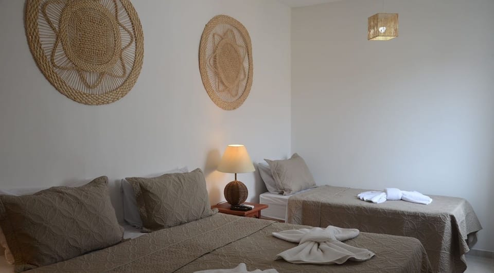 Triple Room | Bathroom amenities | Shower, hair dryer, towels, soap