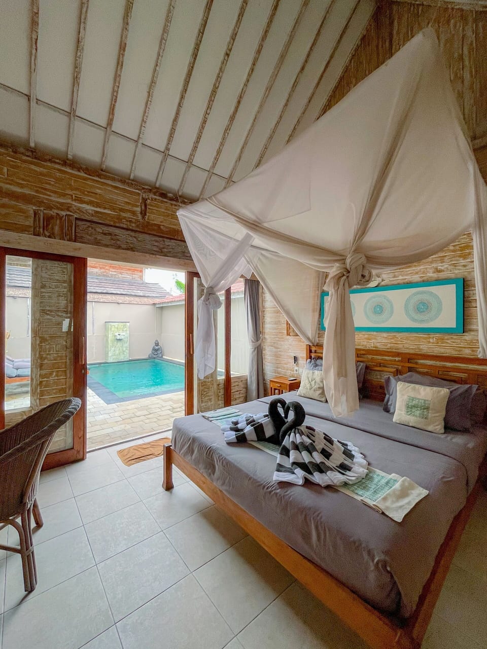 Villa, 2 Bedrooms | Minibar, in-room safe, desk, soundproofing