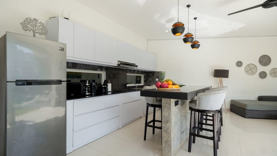 Exclusive Villa, 4 Bedrooms | Private kitchen | Coffee/tea maker, fridge, microwave, stovetop